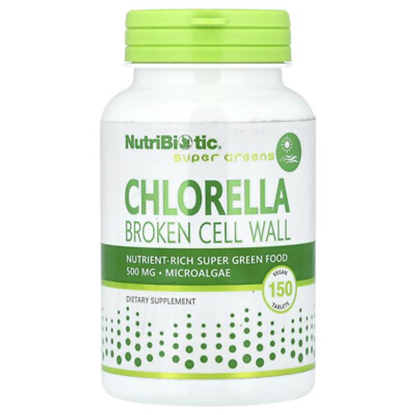 Super Greens, Chlorella, 3,000 mg, 150 Vegan Tablets (500 mg Per Tablet)
