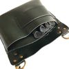 [GLASS FROG] Scissor Case, 7 Inserts, Genuine Leather, Square Type, For Many Tools (Black)