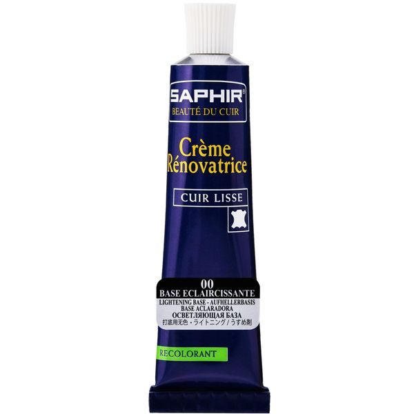 Safir Blue Leather Products, Synthetic Leather Scratches, Renovating, Color Repair, Cream Tube, 0.9 fl oz (25 ml), Shoes, Bags, Jackets, Sofas, Faded Leather, Leather, Coloring, Paints, Thin, For