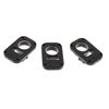 Scotty #3134 Downrigger Lock Set, 3-Pieces (Padlocks NOT Supplied),Black