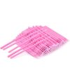 100Pcs Micro Applicators Brushes, Disposable Eyelash Extensions Mascara Wands Brush Micro Brushes Pink