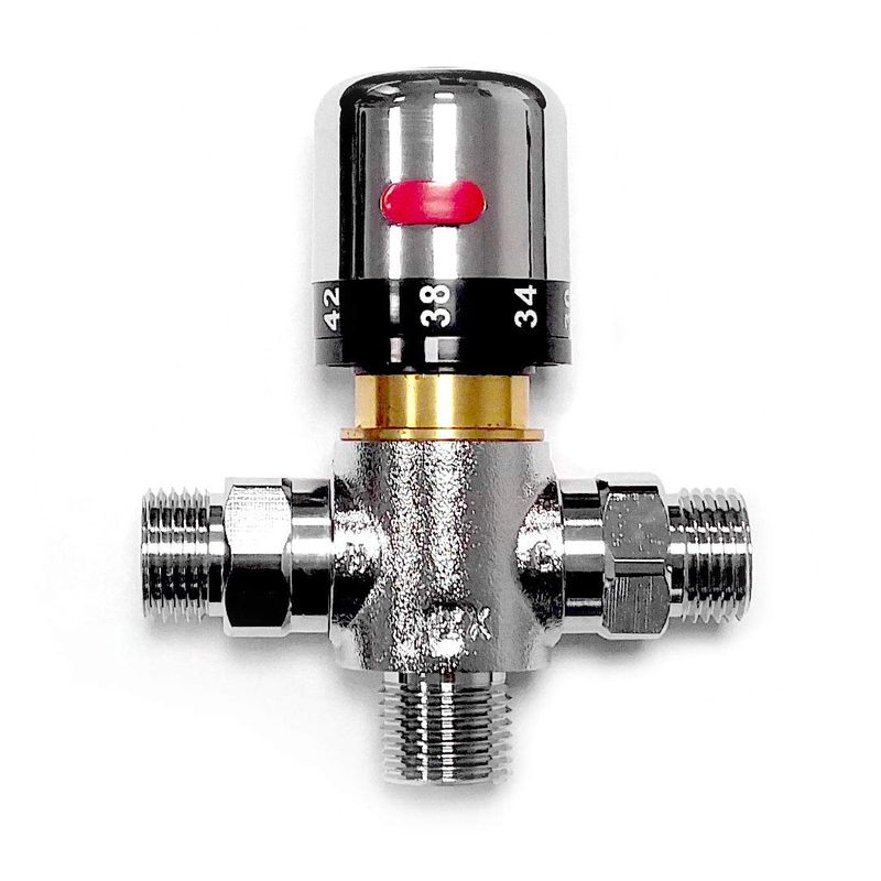 Xcel Home Chrome Douche Bidet Shataff Thermostatische Douche Bevestigingsbeugel Achterplaat Badkamer Wc Mixer Bar Valve Wandmontage Kit