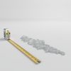 Ekena Millwork 16 3/8"W x 4 3/4"H x 3/4"P Marcella Medium Leaf with Scrolls Onlay