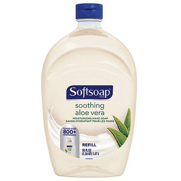 Softsoap US05264A Hand Soap Refill, Aloe, 50 oz. - Quantity 1