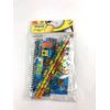SPONGEBOB SQUAREPANTS Stationary 2X Set - Pencil Eraser Ruler small notes pad