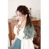 Priscilla CTL-10-BR-CT Tail Wig Gradation Curl Pony Heat Resistant SM Brown Smoky Mint