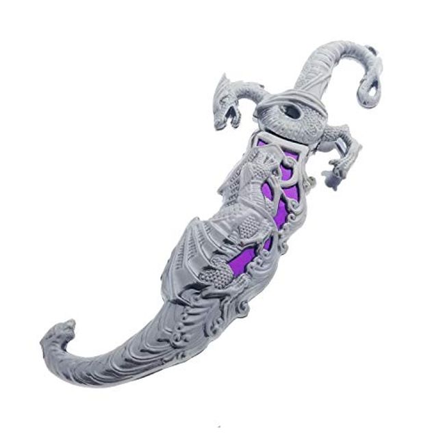  S.S. Fixed Knives 10 inches Dragon Fantasy Sword Dagger  Stainless Steel Fixed Blade Knife Gothic Collectible Purple + Free eBook by  Survival Steel : Tools & Home Improvement