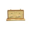 Turnier Chess Clock Analog Natural Wood With Stand