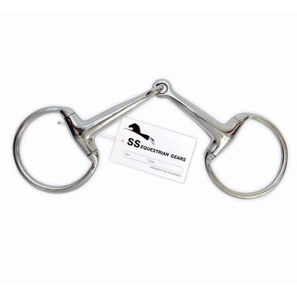 Eggbutt Snaffle Bit | Horse Bits | Jointed Mouth Piece | Equestrian