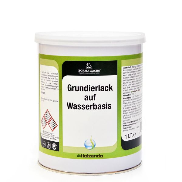 BORMA PROFI Möbelfarbe Lack Grundierung auf Waserbasis Transparent (750 ml)