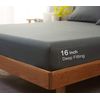 Split Flex Top King Bottom Fitted Sheet Only for Sleep Number 1900 (White, 1 PK)