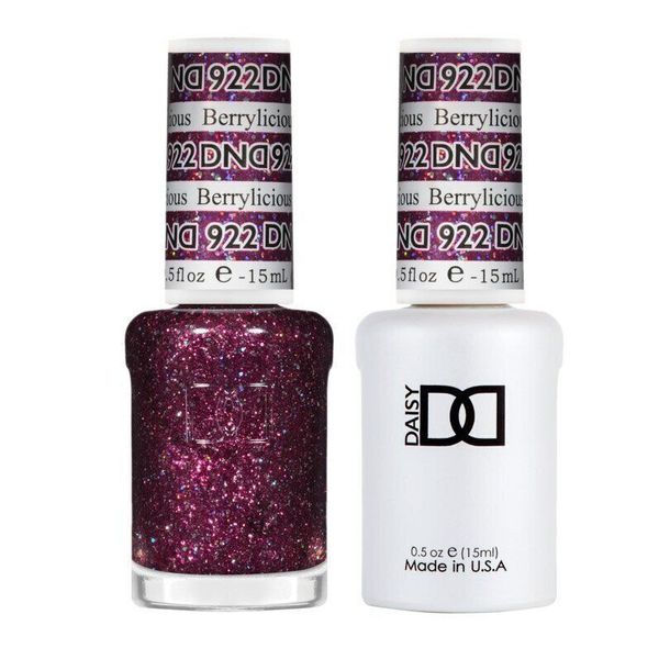 DND Nail Polish Gel & Matching Lacquer Set Duo 922 Berrylicious