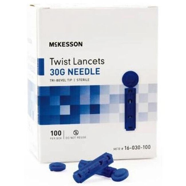 McKesson Twist Lancets 30g needle