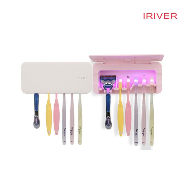 Wired toothbrush sterilizer TM-7300U, pink