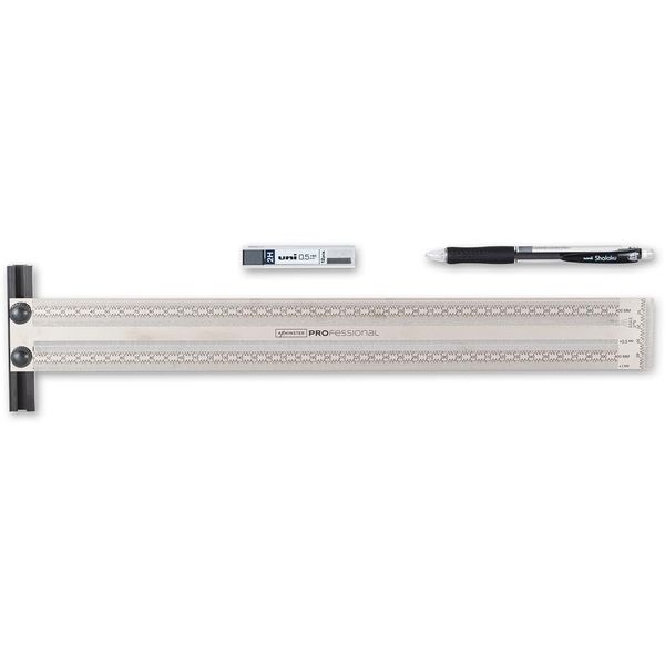 Axminster Professional T-Rule 400mm
