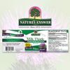 Nature's Answer Milk Thistle Capsules 60 Count - 80% Silymarin Seed Extract