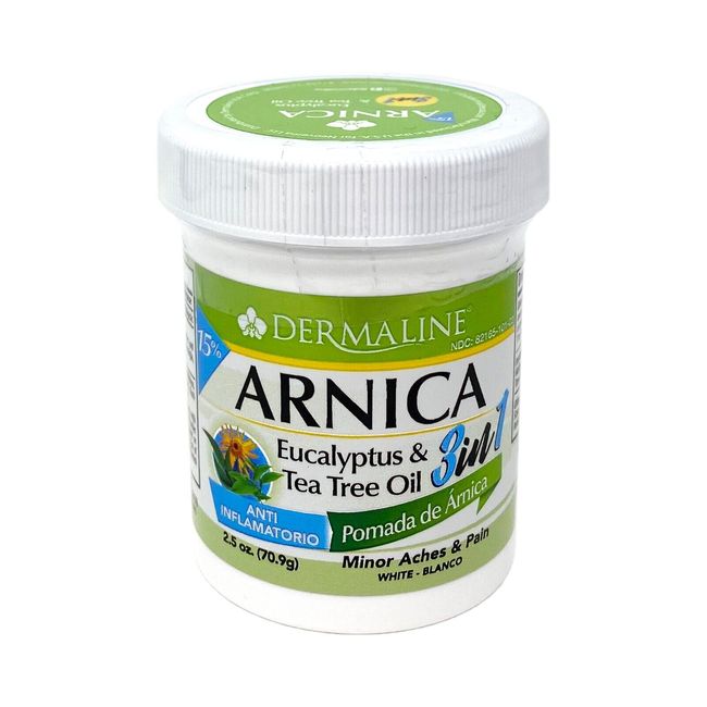 Dermaline arnica antiinflammatory eucalyptus & tea tree oil 2.5 FL OZ