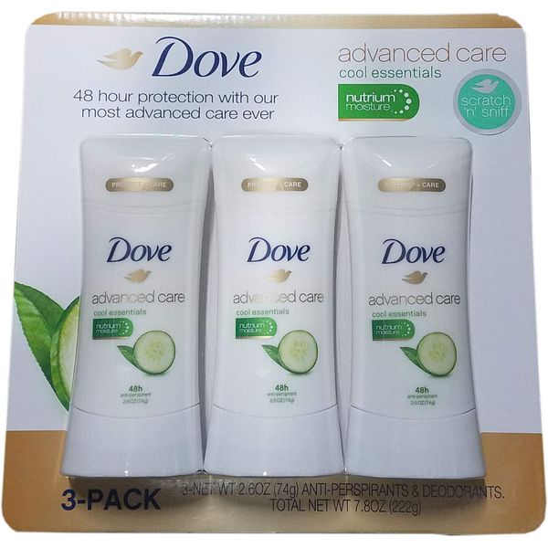 Body Deodorant Nutrium Moisture Cool Essentials Cucumber Green Tea 7.8oz