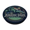 Jurassic Park Retro Circle Color Stripes PopSockets Adhesive PopGrip