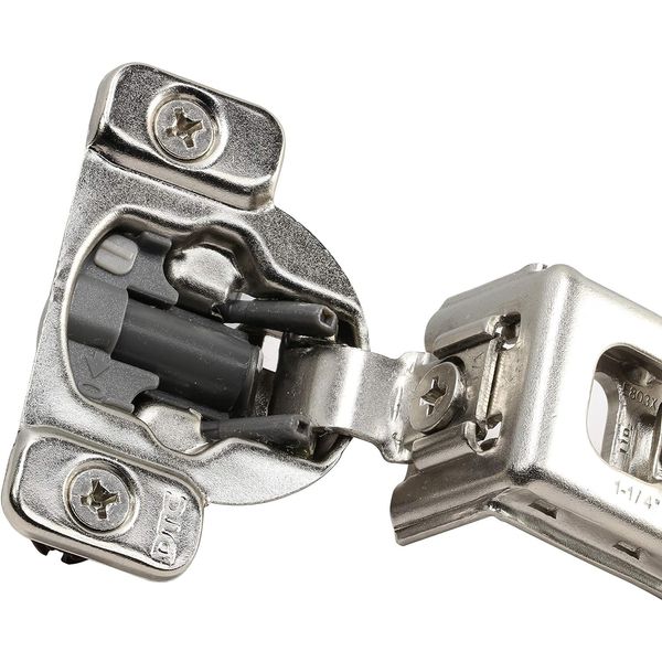 DTC 1-1/4" Overlay Soft Close 105 Degree 2 Cam Press in Face Frame Concealed (2)