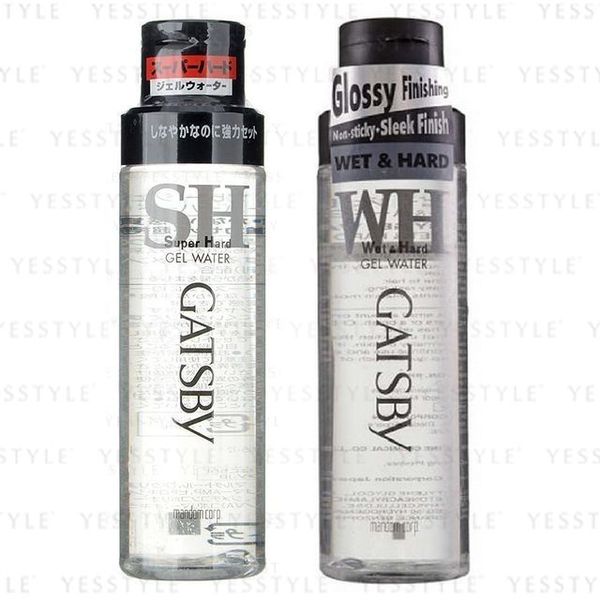 Gatsby Gel Water (option: Wet Hard - 200ml)