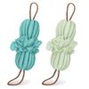 Toplive 2Pcs Bath Shower Loofah Sponge,Long Stretch Back Sponge Exfoliating Back Scrubber for Shower for Women and Men-Navy+Green