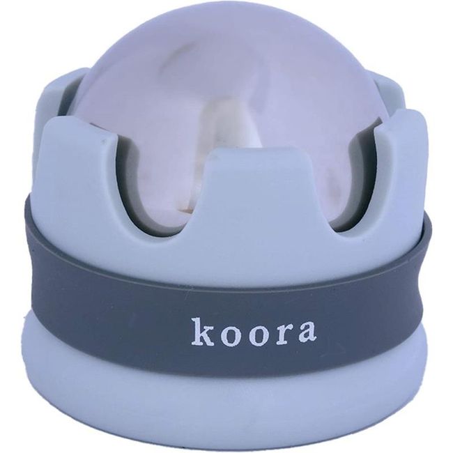 koora Cooler Massage Roller Ball Mint Arms Legs Facial Roller Stainless Steel Built-in Gel Facial Bath Hot and Cold Both OK Wet Water OK