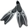 Divetech Explorer Fins X-small (2-4) - Black/silver
