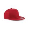 Beechfield Unisex B610.BRO 5-Panel Snapback Rapper Cap - Black, One Size