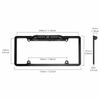 Backup Camera Rearview License Plate Frame for Dual XDVD276BT