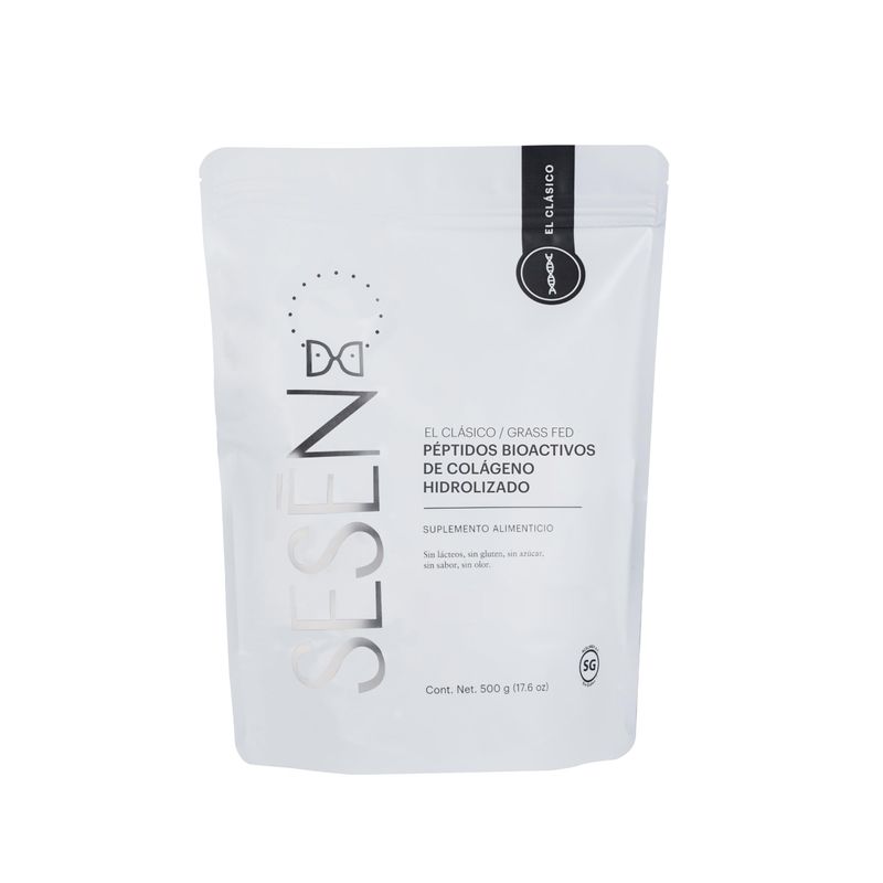 SESEN - Colágeno Hidrolizado en Polvo Clásico Grassfed 500 g - Sin ...