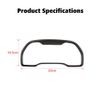 Matte Black Dashboard Meter Cover Trim Decor Frame For 4Runner 2010+ Accessories