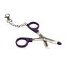 Mini Nurses Utility Scissors with Belt Clip - Lilac/Purple Handle