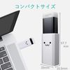 Elecom MF-PKU3032GWHF USB Memory, 32 GB, USB 3.1 & USB 3.0, Retractable Type, White