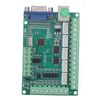 5 Axis Control Board, 5V Level Sensitive CNC Stepper Motor Driver Controller Board with Disc for Carving Engraving Milling Machine