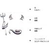 Devil Sticker 3D Little Devil Emblem Car Decoration Sticker Chrome Plated Silver Silver Devil Sticker