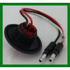 Grand General Marker Clearance LED light 1 1/4" Round Red 1 LED Dual Function