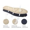 2 Pairs Premium Leather Insole Comfortable Shoe Pads, Mens or Womens Breathable Shock Absorber Insoles (EU 39-40-2 Pair)