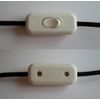 Torpedo Switch/[2 Pack] SFTlite White Inline Switch Use Inline 2 or 3 Core,Inline Lamp/Light/Bulb Switch