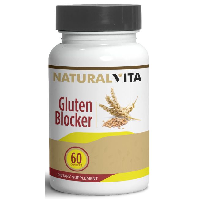 Gluten Blocker (60 caps) Dietary Supplement Off Easy Digestive Enzyme Quit Fat