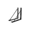 Truck Underbody Tool Box Mounting Brackets Kit 18.5'' x 18'' For Trailer Storage