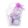 Sunherb Bath Gift No.04 Lavender (Soap, Bath Fiz, Bath Confetti Bag)