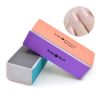 4 Way Nail Buffer Block - File,Smooth,Shine-Nail Polisher Sponge Emery Board Nail Art Care Buffing Buffer Mini Manicure Sanding Blocks Shine Pedicure Tool For Women Lady(Random Color,10 PCS)