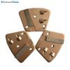 Bolt-on Diamond Floor Grinding Discs, Quarter Round PCD w/Seg, Clockwise