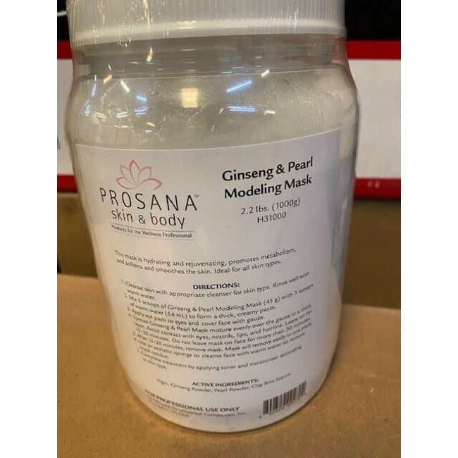 Prosana Ginseng & Pearl Modeling Mask, 2.2 lb