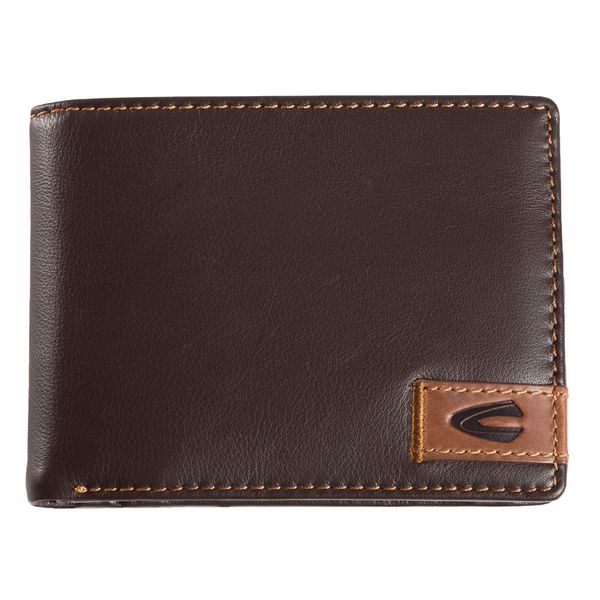 camel active Bags California Men's Wallet Landscape Format Leather, brown, M, Casual