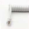 Trisonic 25 FT White Telephone Handset Cord, Standard