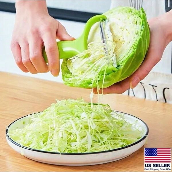 Stainless Steel Potato Peeler Cabbage Lettuce Head Grater Shredder Slicer Salad