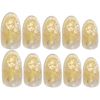 Yebe Nail Tip, Yellow, Round
