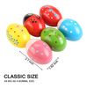 12 Pcs Wooden Egg Shakers Musical Percussion Instruments